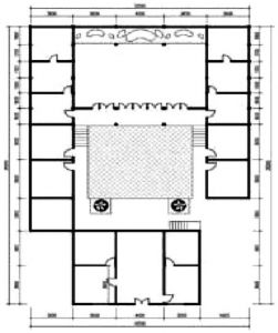 图5-7 宗教建筑2平面