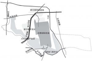 图6-1 北京临空经济区空间布局示意