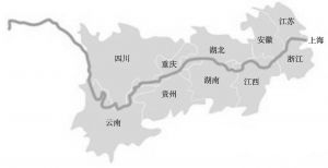图1 长江经济带分布示意