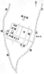 图5-3 兴州城示意图