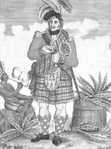图1 吸鼻烟的苏格兰士兵