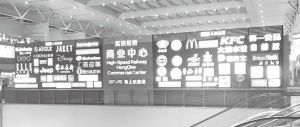 图8-4 进驻上海虹桥高铁站的企业
