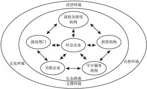 图5 公益创业生态系统结构要素