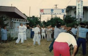 6.冲绳祖纳祝丰年（一）丰年祭之舞（黄丽云摄于1988年）