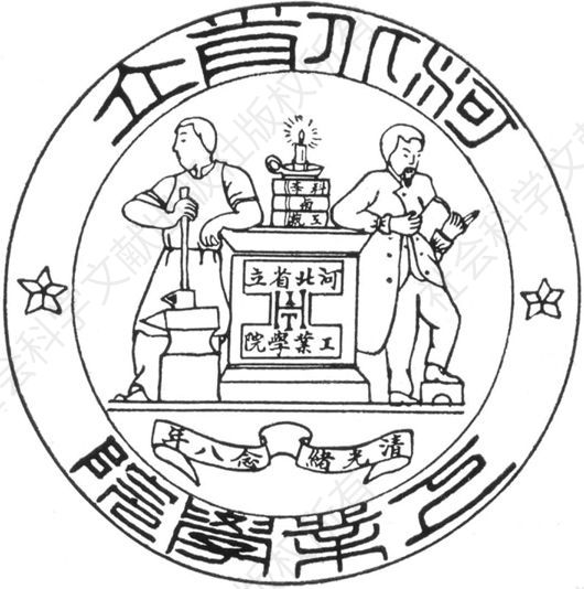 河北省立工业学院校徽