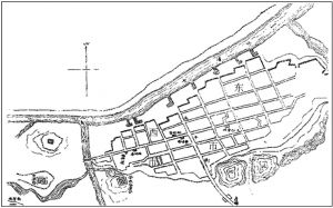 图1-1 1917年前羊角沟市街