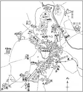 图3-4 1930年前唐山市鸟瞰