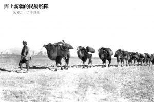 图2 民国二十二年（1933年），西上新疆的民勤驼队
