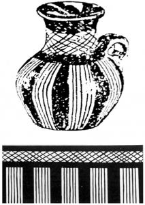 五行图 马家窑文化类型彩陶 采自张道一《中国图案大系》