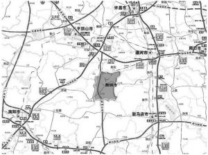 图7-1 舞钢市地理位置