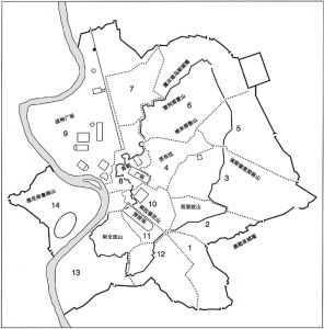 罗马的十四个行政区域