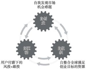 图1 海尔平台的三自机制