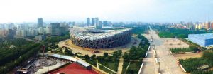 上图 北京奥林匹克中心区