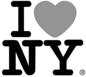 图3 纽约“I LOVE NY”城市视觉标志
