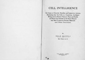 图1-2 Cell Intelligence扉页