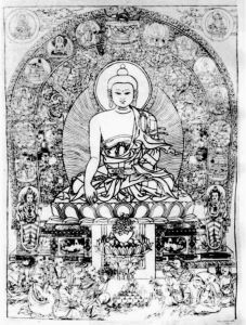 图2 德格印经院佛教内容雕版图像