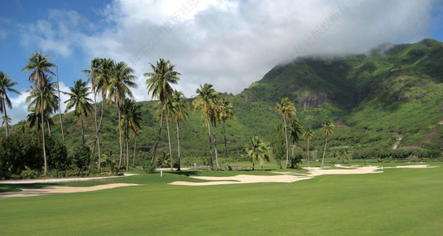 莫雷阿高尔夫球场（太平洋岛国贸易与投资专员署 供图）
