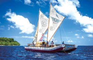 帆船航行（太平洋岛国贸易与投资专员署 供图）