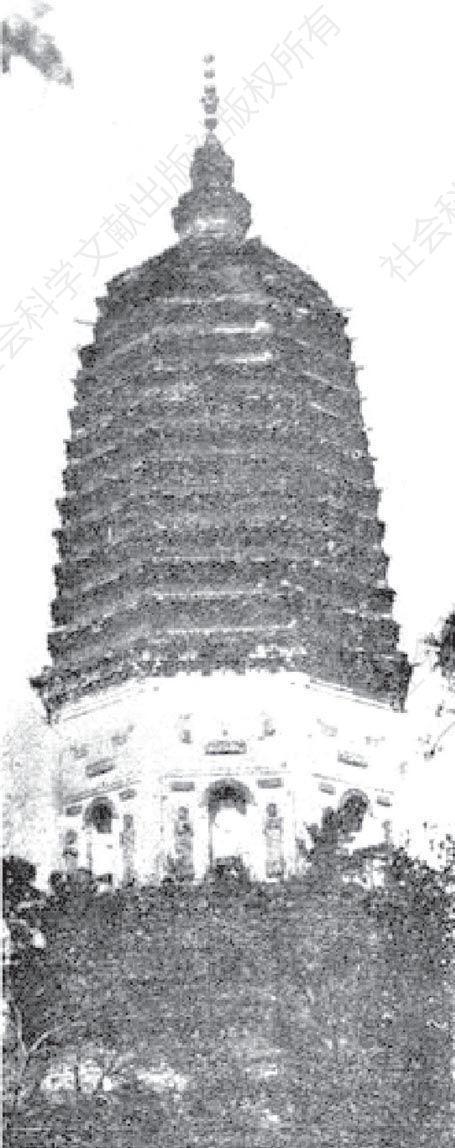 图3-1 辽阳千余年之喇嘛塔