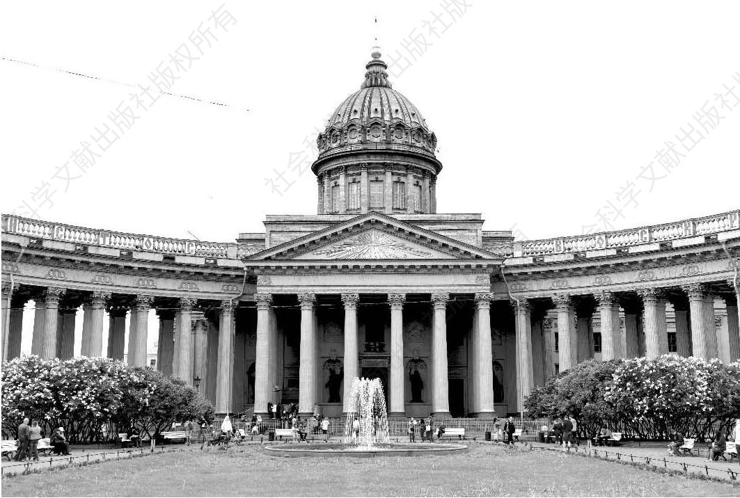 图28 圣彼得堡喀山大教堂