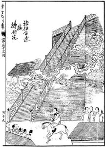 图10（清）韩邦庆《海上花列传》第五十三回之“山家园姚文君骑马图”