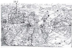 图19-1 《西伯利亚地图》 1684～1685年
