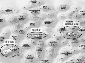 图4-69 汤姆逊特许自适应多媒体水印关键技术构成分布